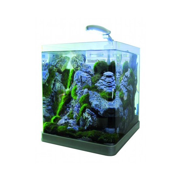 AQUA NOVA NANO-14 BLACK Akwarium Zestaw 14L
