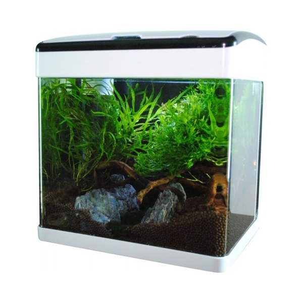 AQUA NOVA NT-32 BLACK+W Akwarium zestaw FILTR LED