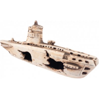 AQUA NOVA Ozdoba ceramiczna WRAK ŁODZI N-22026