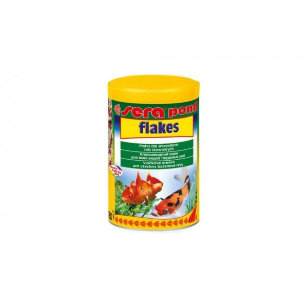 SERA Pond Flakes 3,8l. Wysokiej jakości PŁATKI