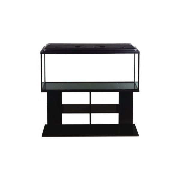 Zestaw 300l prosty+wyposażenie+szafka CZARNA 120cm