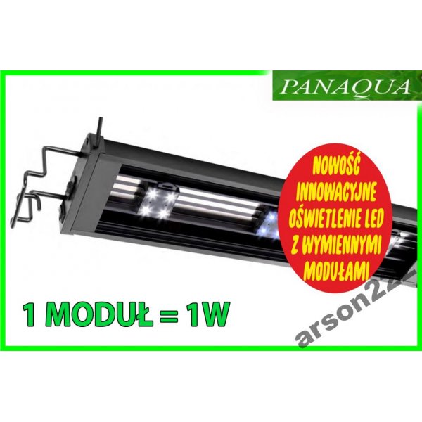 Belka oświetleniowa 60cm LED SLIM wymienne moduły