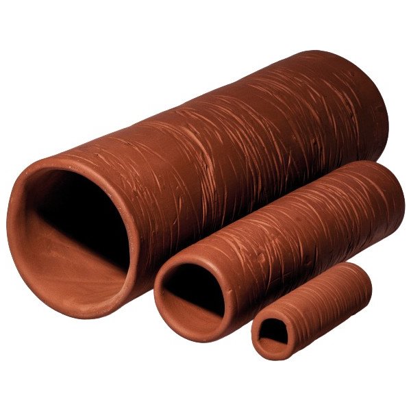 AQUA NOVA Ozdoba ceramiczna RURKA ŚREDNIA N-26176