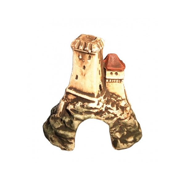 AQUA NOVA Ozdoba ceramiczna ZAMEK RUINY N-30007