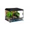 Zestaw Terrarium 30x25x25 z wyposaż dla żółwi,krab