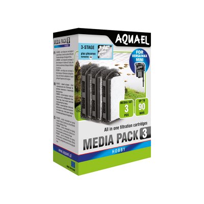 AQUAEL VERSAMAX MINI komplet wkładów PHOSMAX 3X