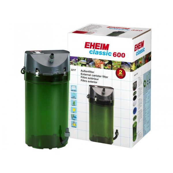 Eheim CLASSIC 2217 (do 600l) najlepsze filtry