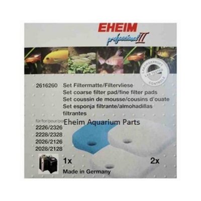 EHEIM EXPERIENCE 2422 2424 (2xwłóknina, 1gąbka )