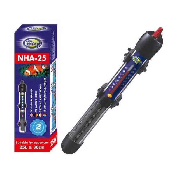 AQUA NOVA NHA-25 Grzałka 25W z termostatem