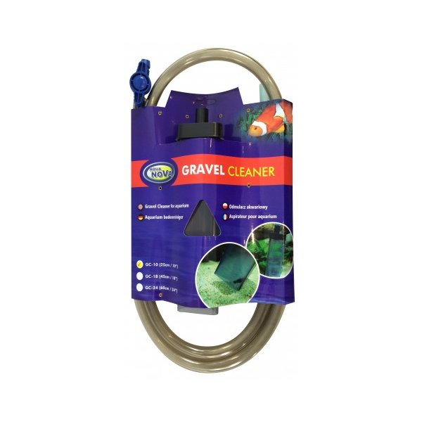AQUA NOVA GC-10 Odmulacz z tubą 25cm długi wąż