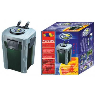 Filtr zewnętrzny 2000l/h + wyposażenie AQUA NOVA