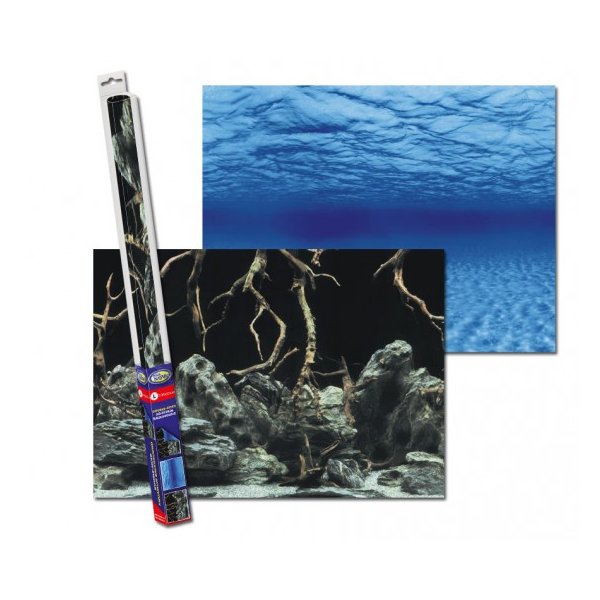 AQUA NOVA Tło cięte KORZENIE-WODA 100x50cm