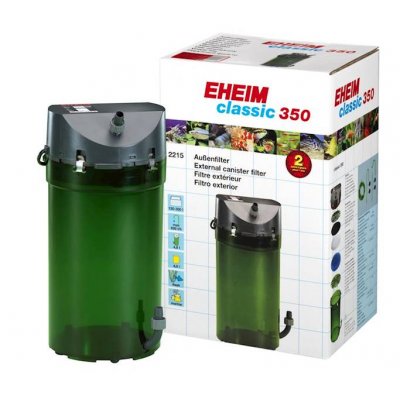 EHEIM CLASSIC 350 FILTR ZEWNĘTRZNY GĄBKI + ZAWORY