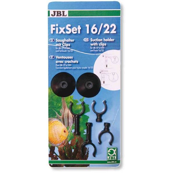 JBL FIX SET UCHWYT Z PRZYSSAWKAMI 12/16 MM