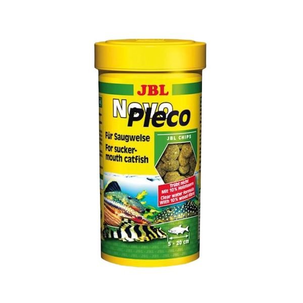 JBL NOVOPLECOCHIPS 250 ML POKARM DLA GLONOJADÓW