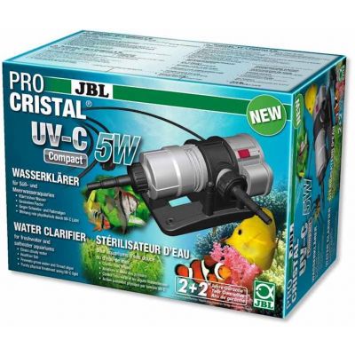 JBL PROCRISTAL COMPACT UV-C 5W+ STERYLIZATOR UV