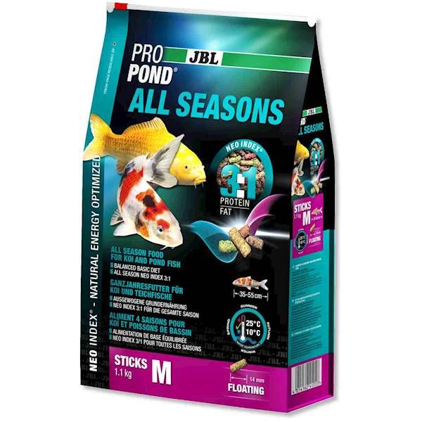 JBL PROPOND ALL SEASONS M 4,3 KG POKARM DLA RYB
