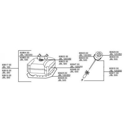 JBL POKRYWKA WIRNIKA CP 120/250