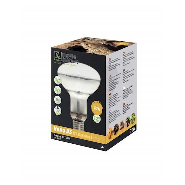 AQUARIUM SYSTEMS ŻARÓWKA DO TERRARIUM NANO 70W E27 AQUARIUM SYSTEMS ŻARÓWKA DO TERRARIUM NANO 70W E27