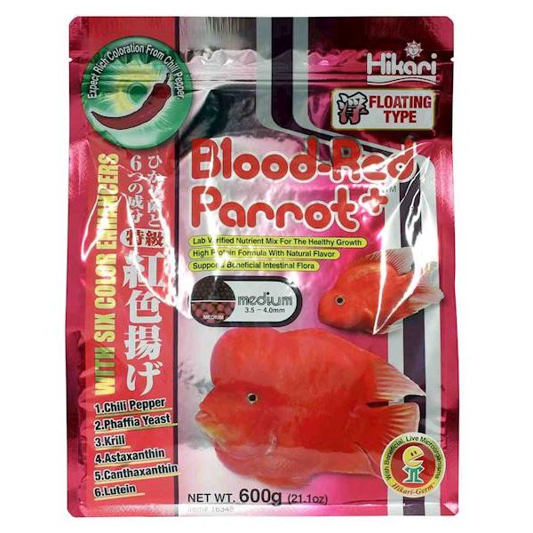 HIKARI BLOOD-RED PARROT PLUS MEDIUM 600G POKARM