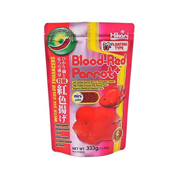 HIKARI BLOOD-RED PARROT PLUS MINI 333G POKARM