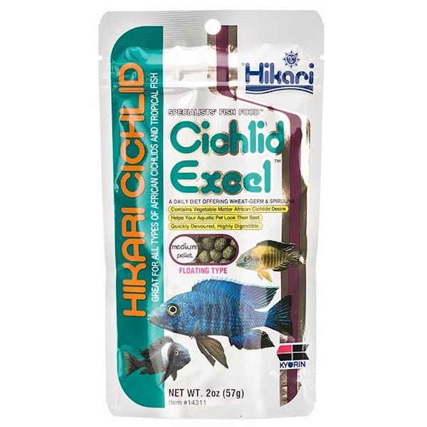 HIKARI CICHLID EXCEL MEDIUM 250G POKARM