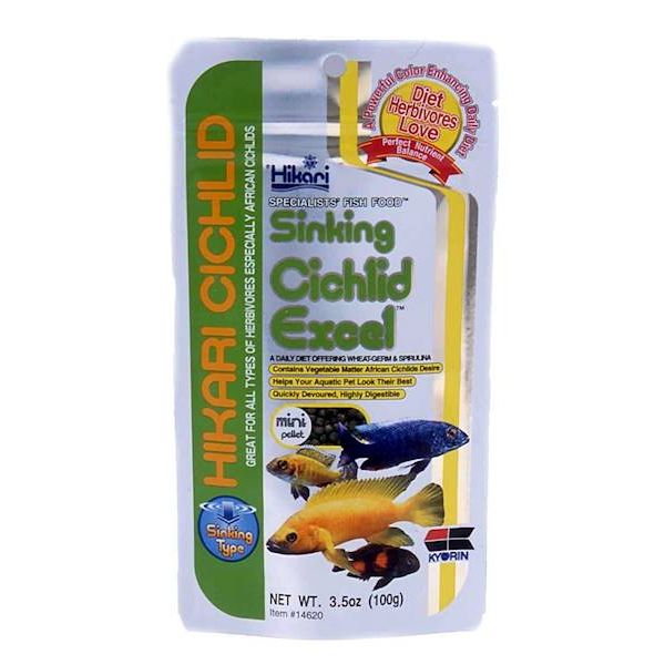 HIKARI CICHLID EXCEL MINI SINKING 100G POKARM