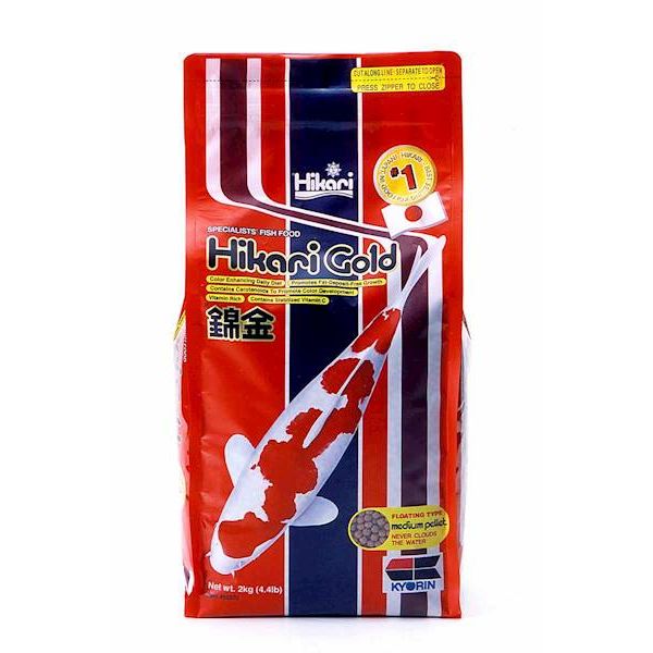 HIKARI GOLD MEDIUM 2KG POKARM DLA RYB KOI