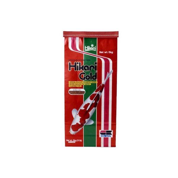 HIKARI GOLD MEDIUM 5KG POKARM DLA RYB KOI