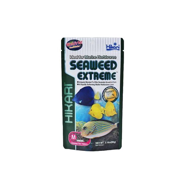 HIKARI MARINE SEAWEED EX MEDIUM WAFER 90G POKARM