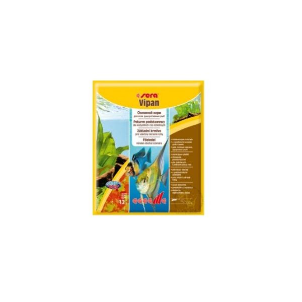 SERA VIPAN NATURE POKARM DLA RYB 12G