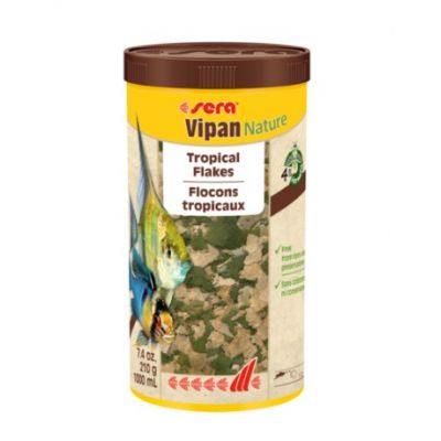 SERA VIPAN NATURE POKARM PŁATKI 1000 ML