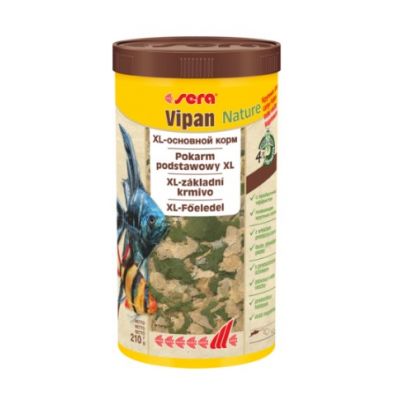 SERA VIPAN LARGE FLAKES 1000 ML POKARM DLA RYB