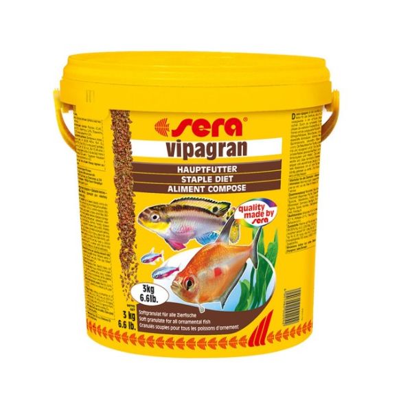 SERA VIPAGRAN 3KG GRANULOWANY POKARM PODSTAWOWY