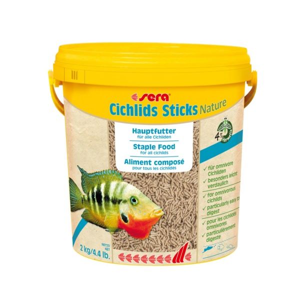 SERA CICHLID STICKS 2 KG PAŁECZKI DLA PIELĘGNIC