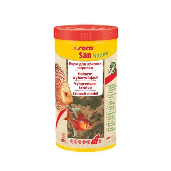 SERA SAN NATURE 1000 ML POKARM WYBARWIAJĄCY