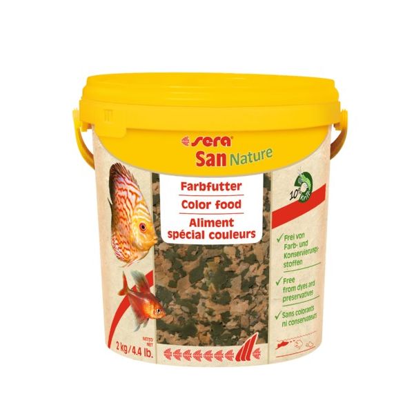 SERA SAN NATURE 2 KG POKARM WYBARWIAJĄCY