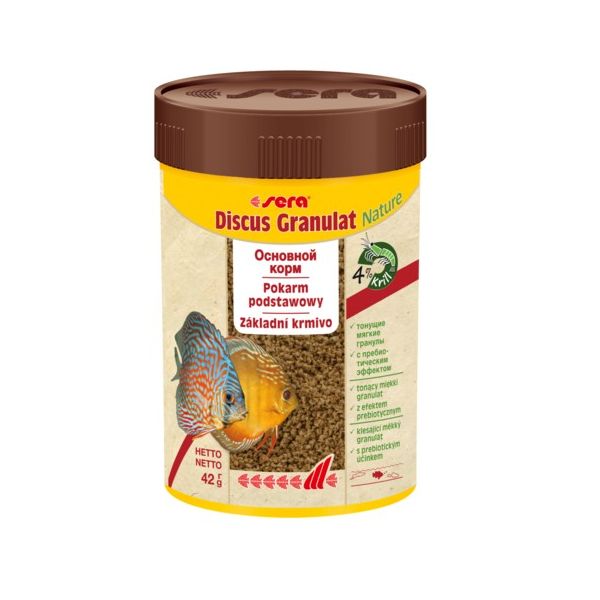 SERA DISCUS GRANULES 100 ML POKARM DLA PIELĘGNIC