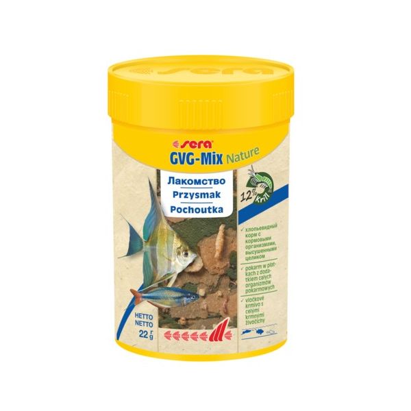 SERA PRZYSMAK GVG-MIX 250 ML POKARM DLA RYB