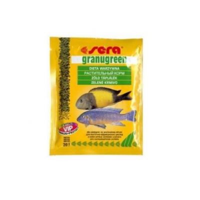 SERA GRANUGREEN 20 G POKARM DLA PIELĘGNIC