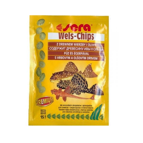 SERA CATFISH CHIPS 15G POKARM DLA BOCJI