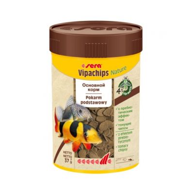 SERA VIPACHIPS 100 ML POKARM TONĄCY DLA RYB