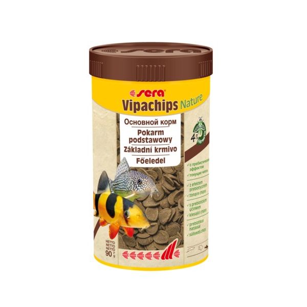 SERA VIPACHIPS 250 ML POKARM TONĄCY DLA RYB