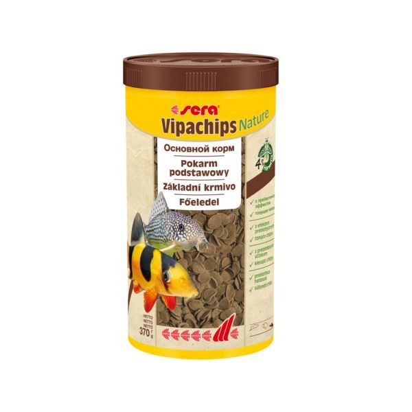 SERA VIPACHIPS 1000ML POKARM TONĄCY DLA RYB