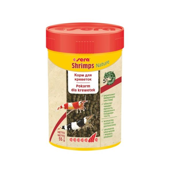 SERA SHRIMPS 100 ML POKARM DLA KREWETEK I RAKÓW