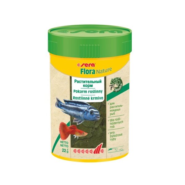 SERA FLORA 100 ML POKARM ROŚLINNY DLA RYB