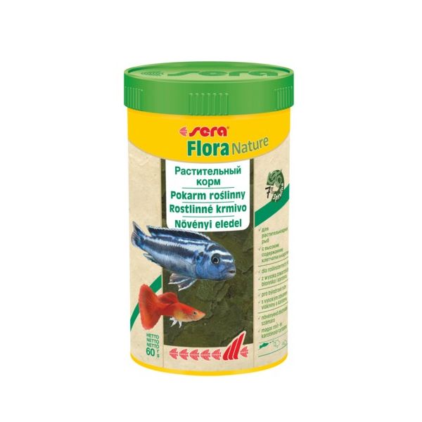 SERA FLORA 250 ML POKARM ROŚLINNY DLA RYB