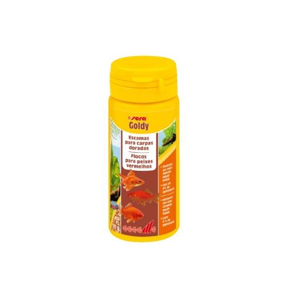 SERA GOLDY 50 ML POKARM DLA ZŁOTYCH RYBEK