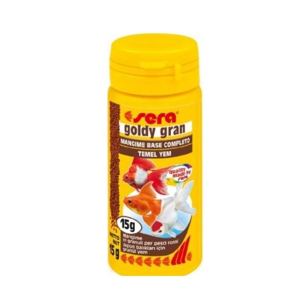 SERA GOLDY GRAN 50 ML POKARM DLA ZŁOTYCH RYB