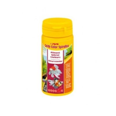 SERA GOLDY COLOR SPIRULINA 50 ML DLA ZŁOTYCH RYBEK